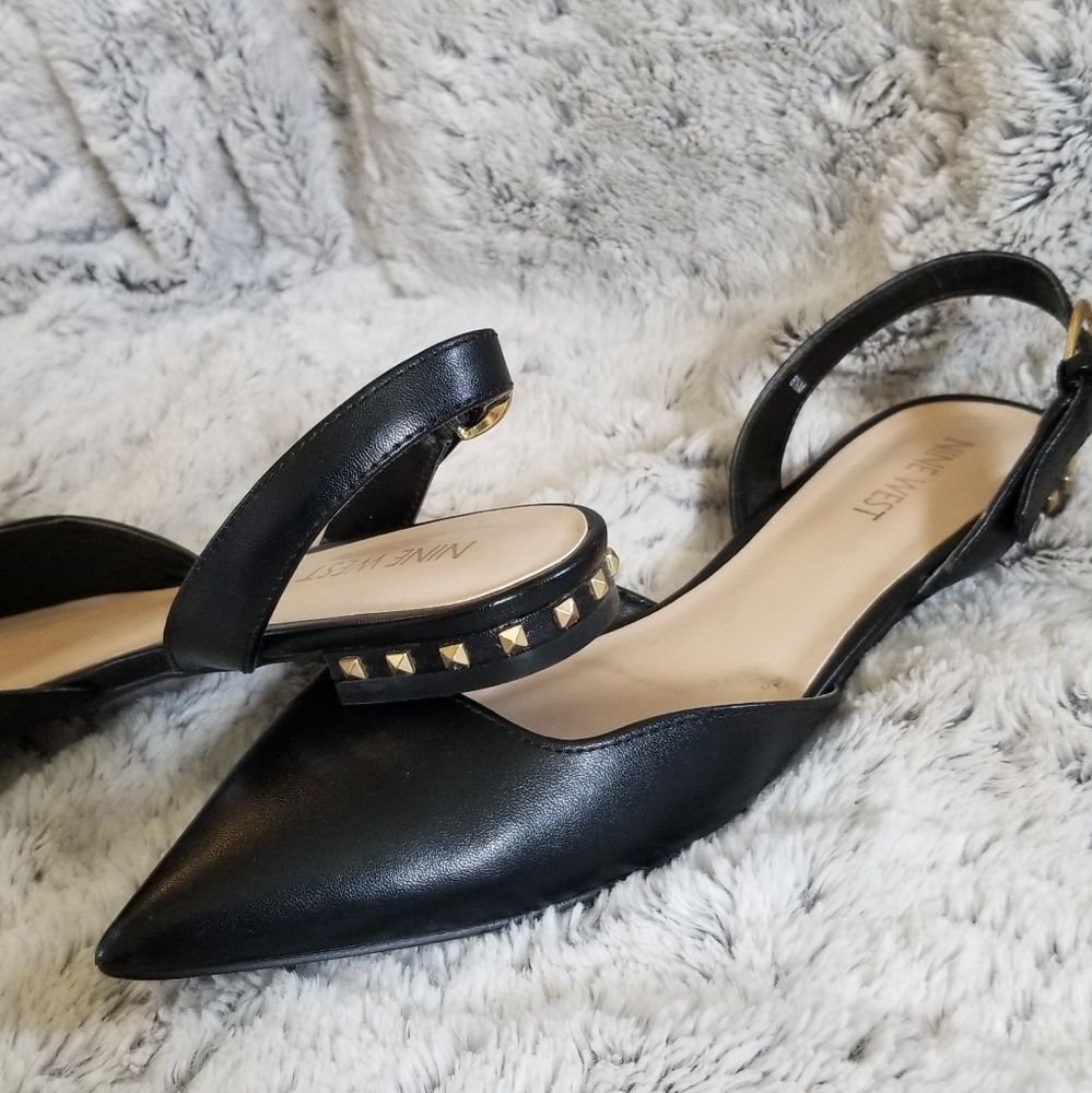 Nine West Flat Slingbacks